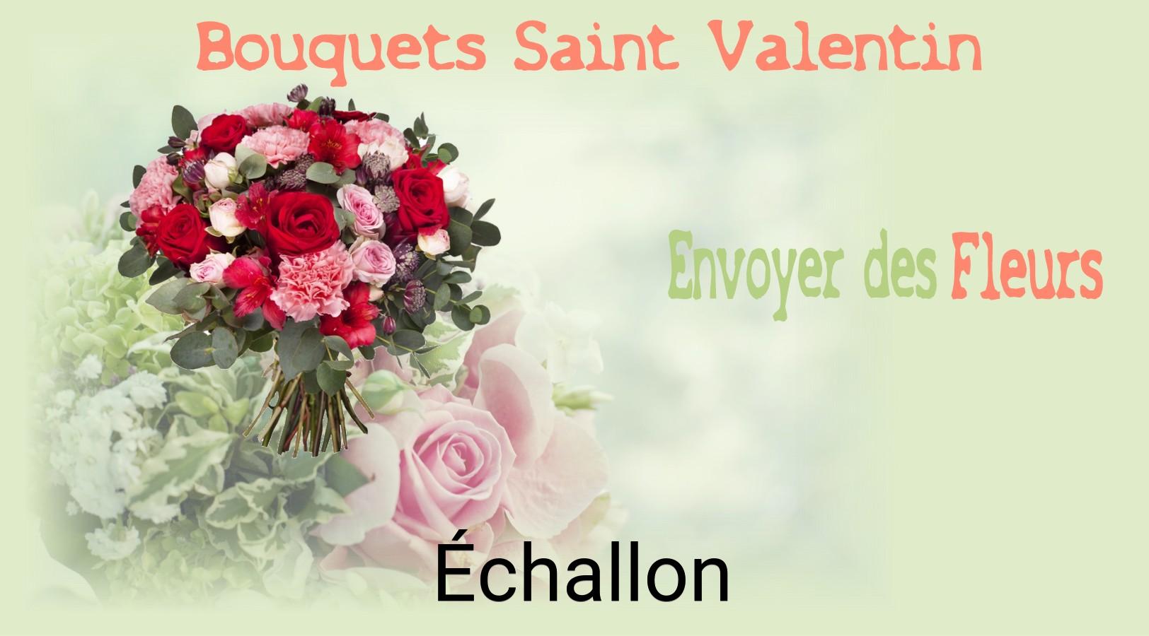 Roses de Saint-Valentin livrées à Échallon